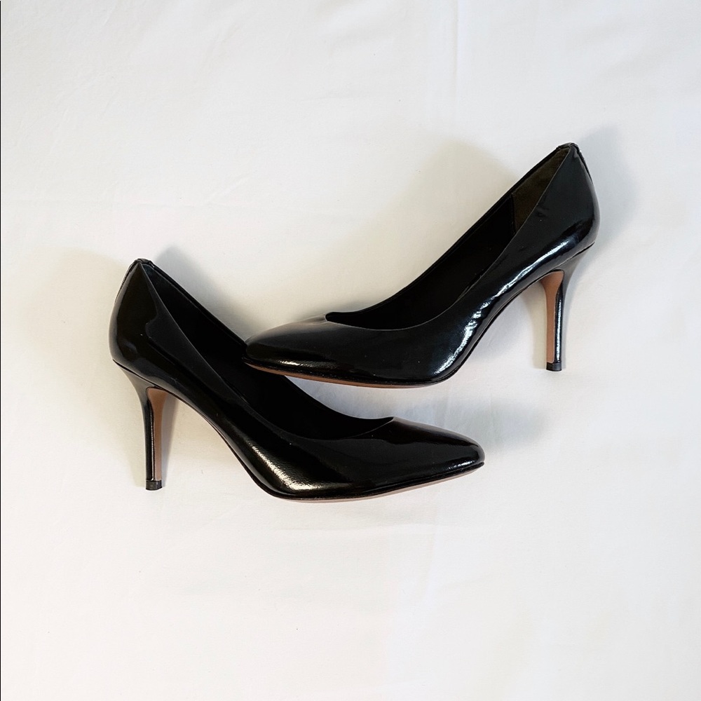 COACH ‘Nala’ Black Patent Leather Pump 7.5